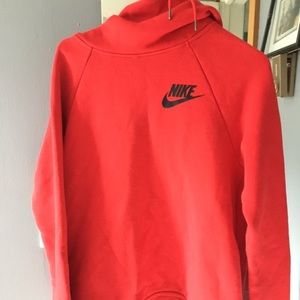 Red Nike sweatshirt